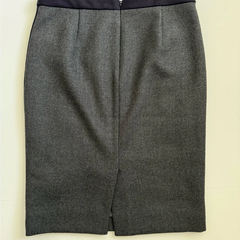 J. Crew “No. 2 Pencil” Wool Pencil Skirt, Size 4